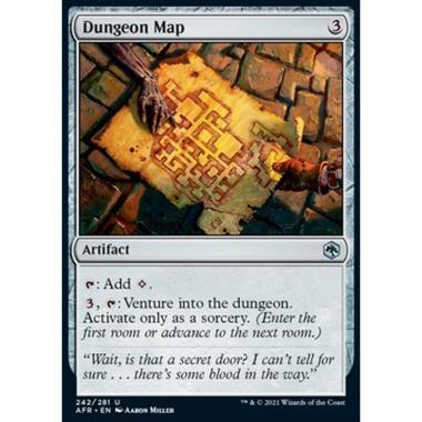 Dungeon Map - Mappa del Dungeon - [AFR] [NM] [Foil]
