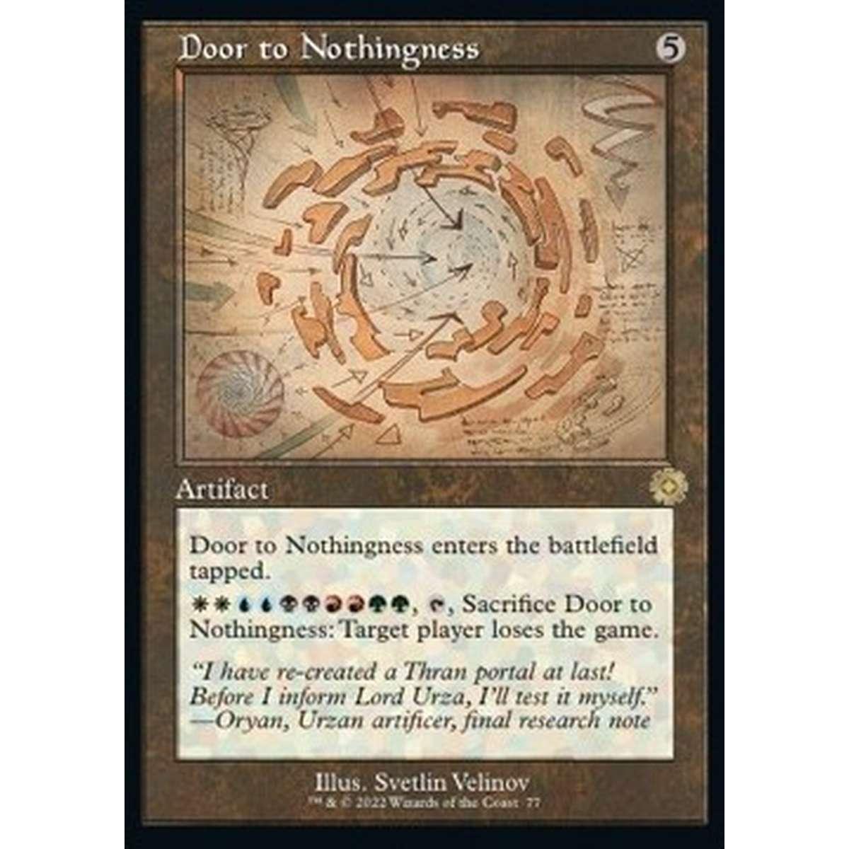 Door to Nothingness (V.2) - Porta sul Nulla (V.2) - [BRR] [NM]