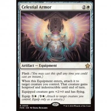 Celestial Armor - Celestial Armor - [FDN] [NM] [Foil]