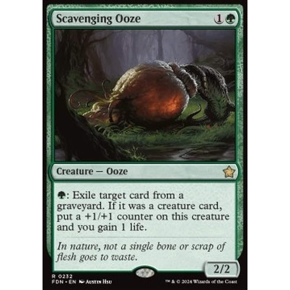 Scavenging Ooze - Scavenging Ooze - [FDN] [NM] [Foil]