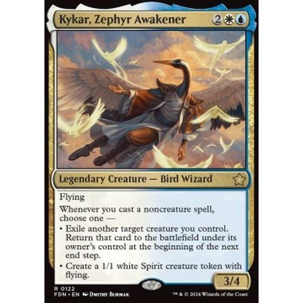 Kykar, Zephyr Awakener - Kykar, Zephyr Awakener - [FDN] [NM] [Foil]