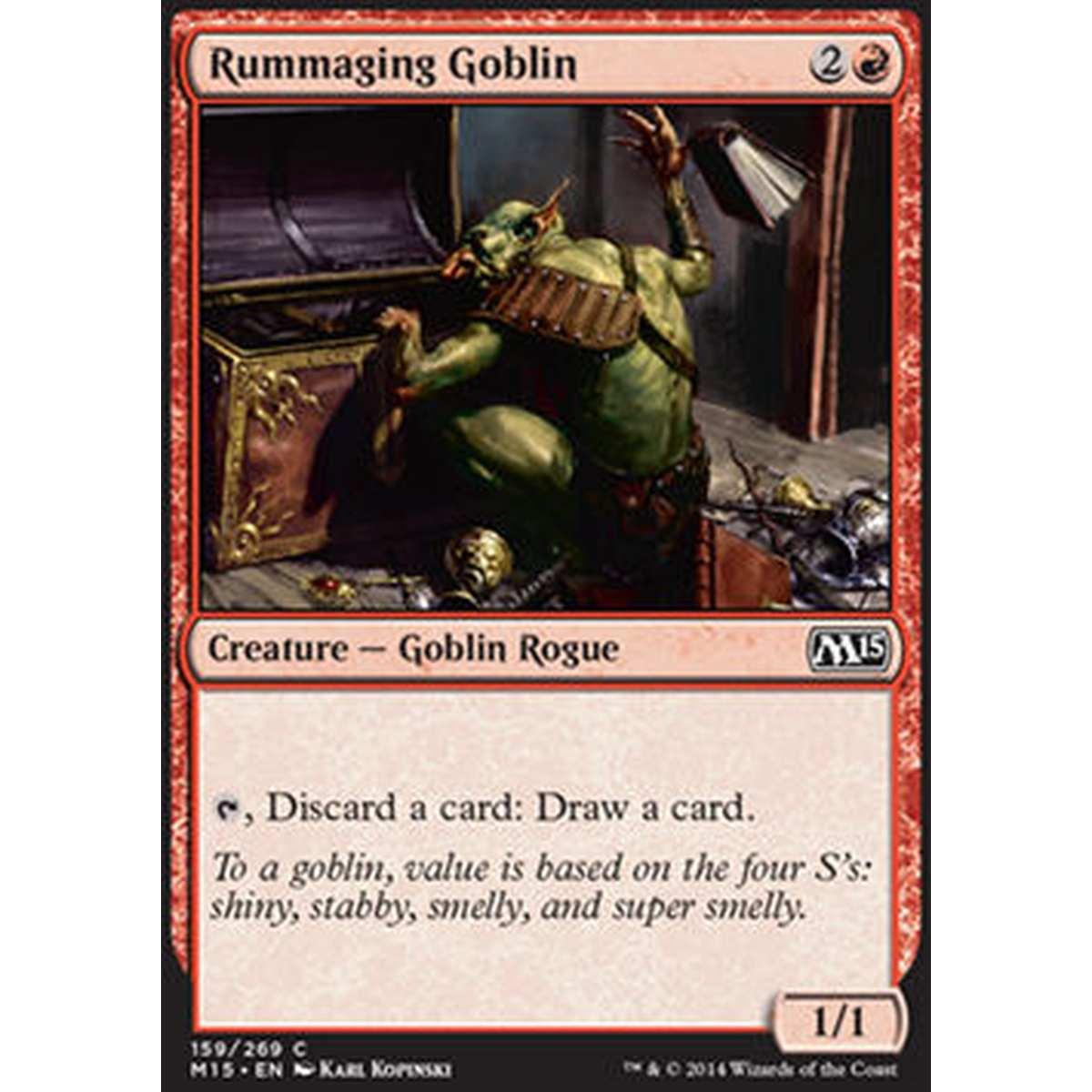 Rummaging Goblin - Goblin Che Fruga - [M15] [NM]