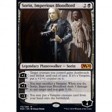 Sorin, Imperious Bloodlord - Sorin, Signore Sanguinario Imperioso - [M20] [NM]