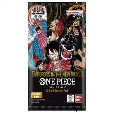 OP-09 Emperors in The New World - Bustina Booster One Piece TCG ENG