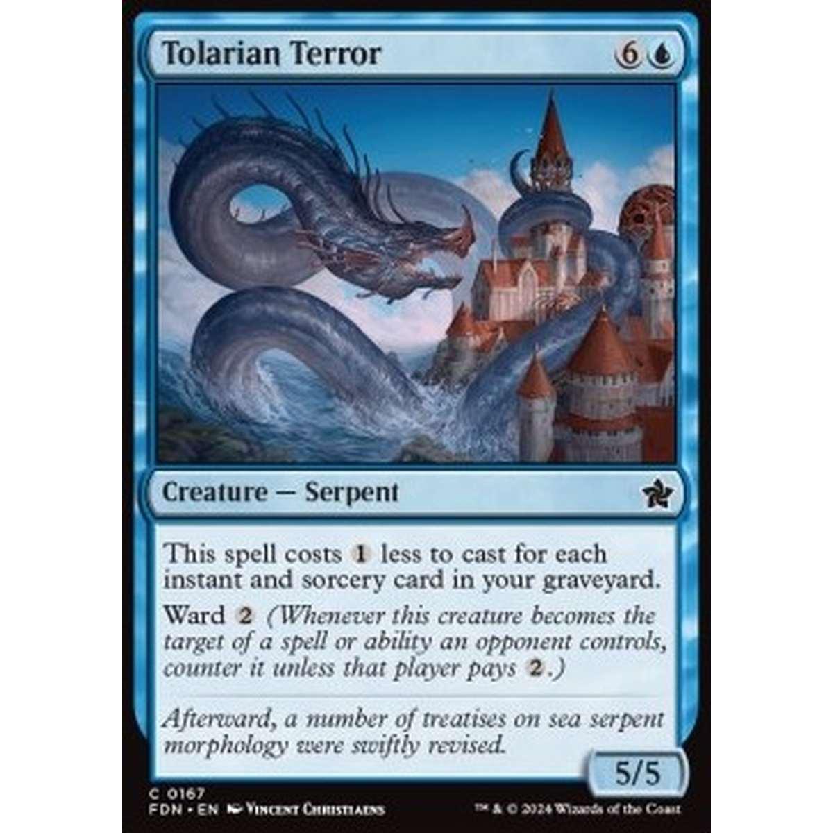 Tolarian Terror - Tolarian Terror - [FDN] [NM]
