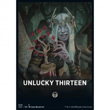 Jumpstart Pack Summary Card: Unlucky Thirteen - Jumpstart Pack Summary Card: Unlucky Thirteen - [J22] [NM]