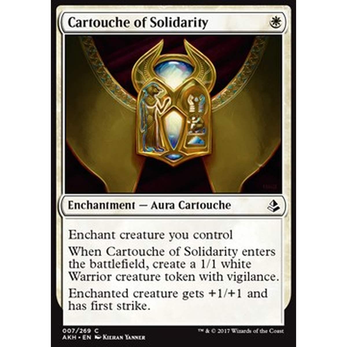 Cartouche of Solidarity - Cartouche of Solidarity - [AKH] [NM]