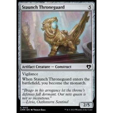 Staunch Throneguard - Staunch Throneguard - [CMM] [NM] [Foil]