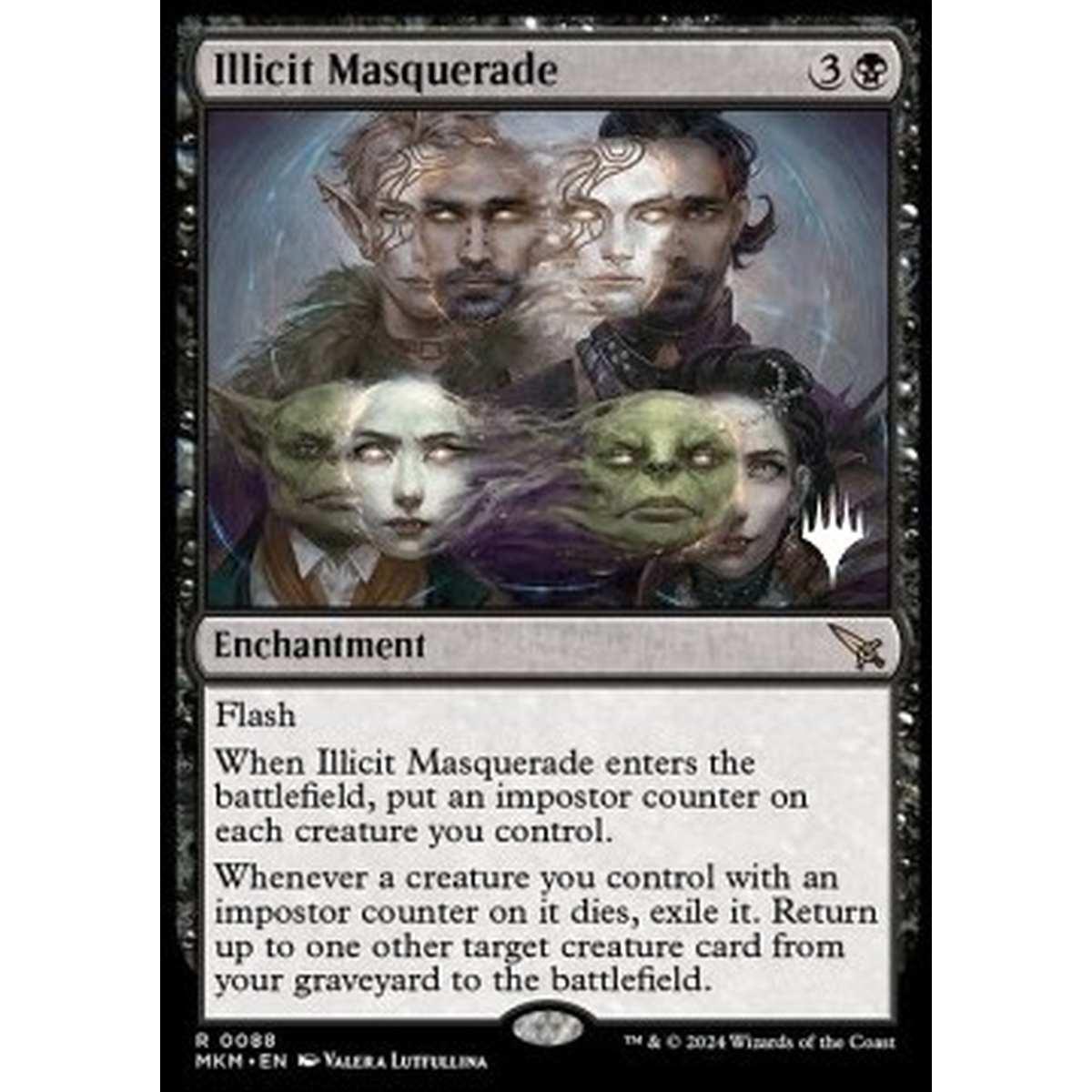 Illicit Masquerade (V.2) - Mascherata Illecita (V.2) - [PMKM] [NM] [Foil]