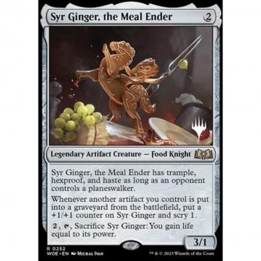 Syr Ginger, the Meal Ender (V.2) - Syr Ginger, the Meal Ender (V.2) - [PWOE] [NM] [Foil]