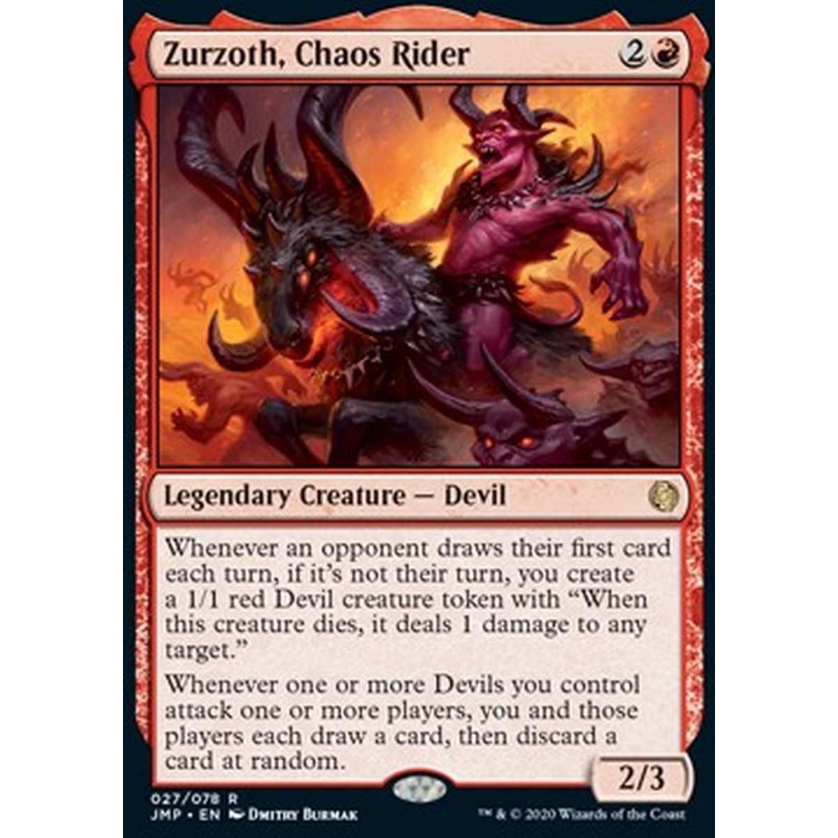 Zurzoth, Chaos Rider - Zurzoth, Chaos Rider - [JMP] [NM]