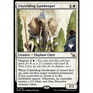Unyielding Gatekeeper (V.2) - Guardacancelli Intransigente (V.2) - [PMKM] [NM] [Foil]