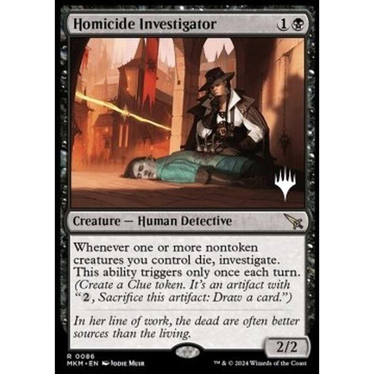 Homicide Investigator (V.2) - Investigatrice di Omicidi (V.2) - [PMKM] [NM] [Foil]
