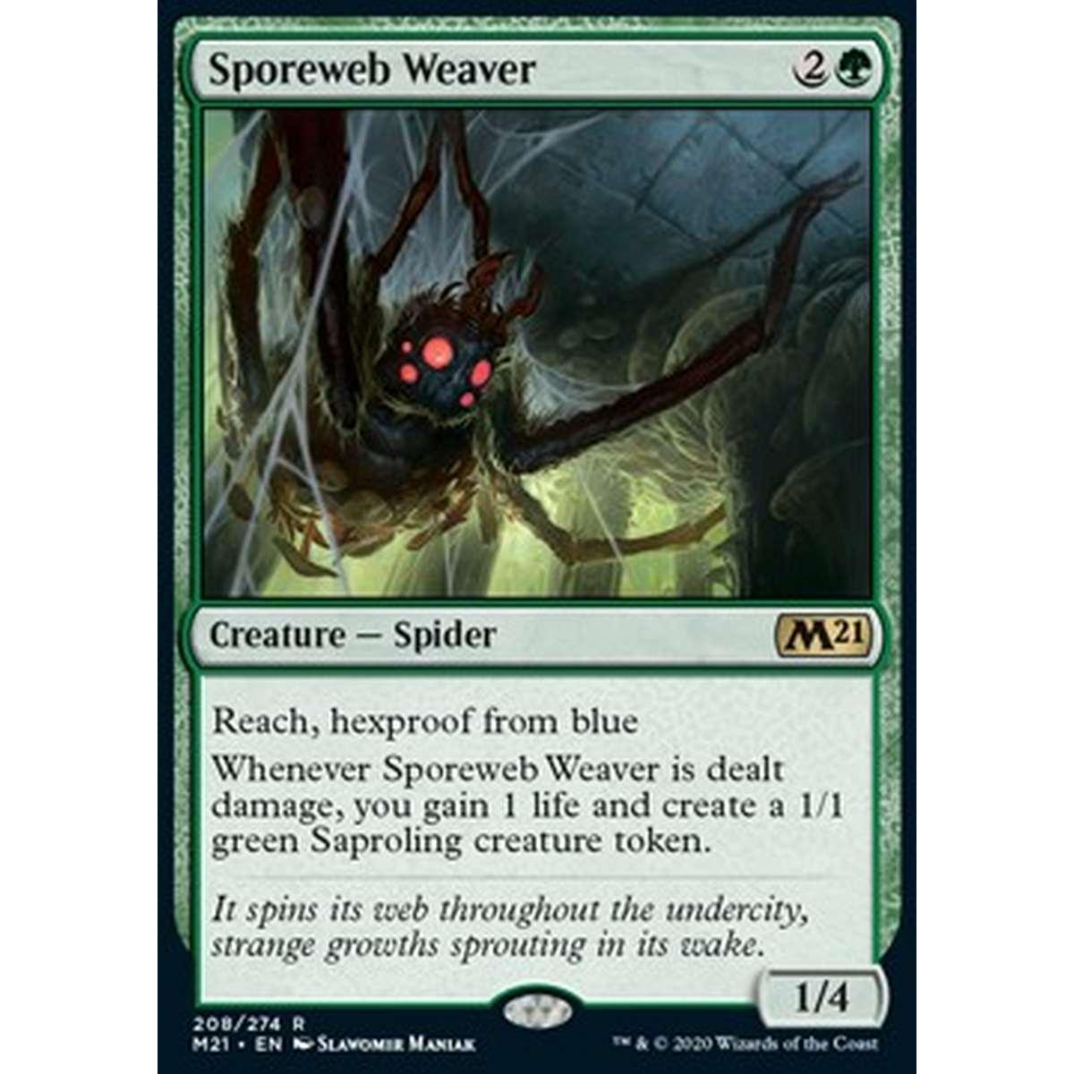 Sporeweb Weaver - Sporeweb Weaver - [M21] [NM] [Foil]