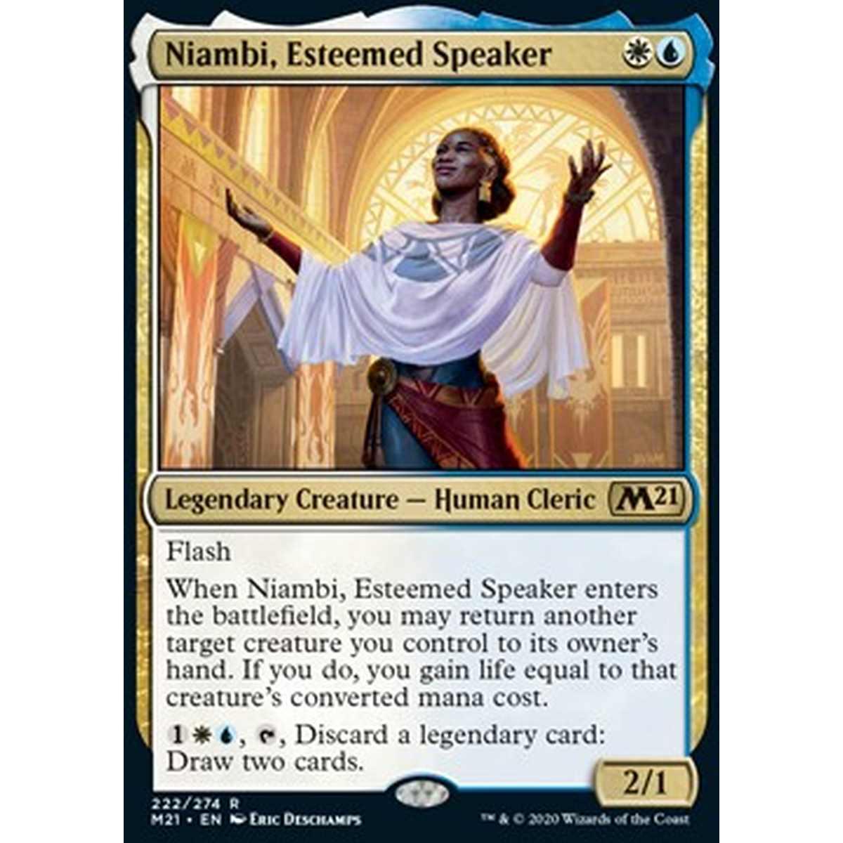 Niambi, Esteemed Speaker - Niambi, Esteemed Speaker - [M21] [NM] [Foil]