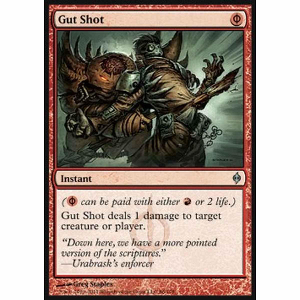 Gut Shot - Golpe al vientre - [NPH] [EX]