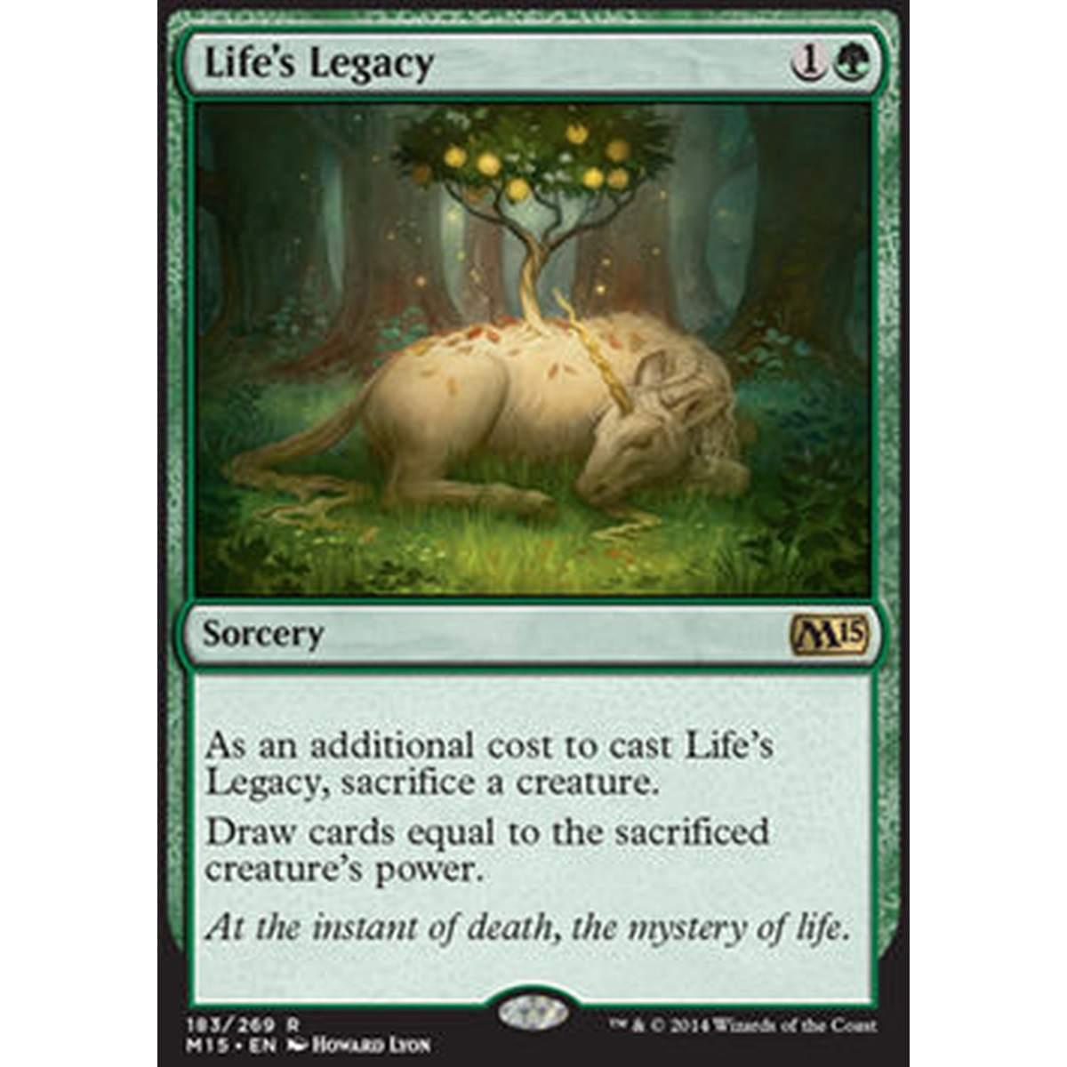 Life's Legacy - Lascito della Vita - [M15] [NM]