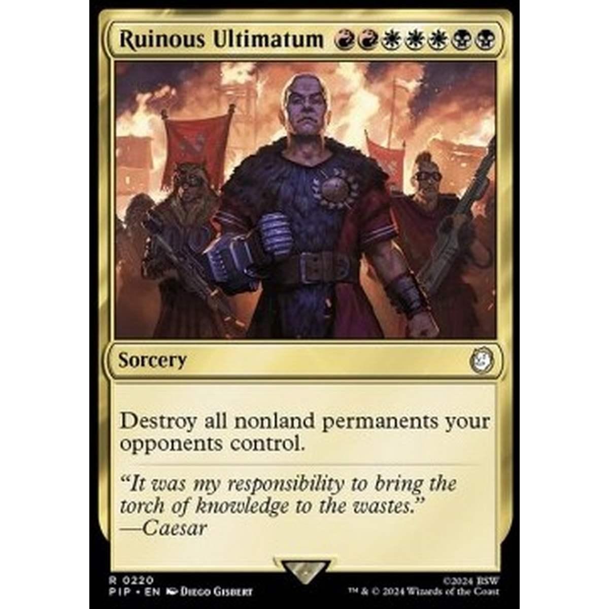 Ruinous Ultimatum - Ruinous Ultimatum - [PIP] [NM]