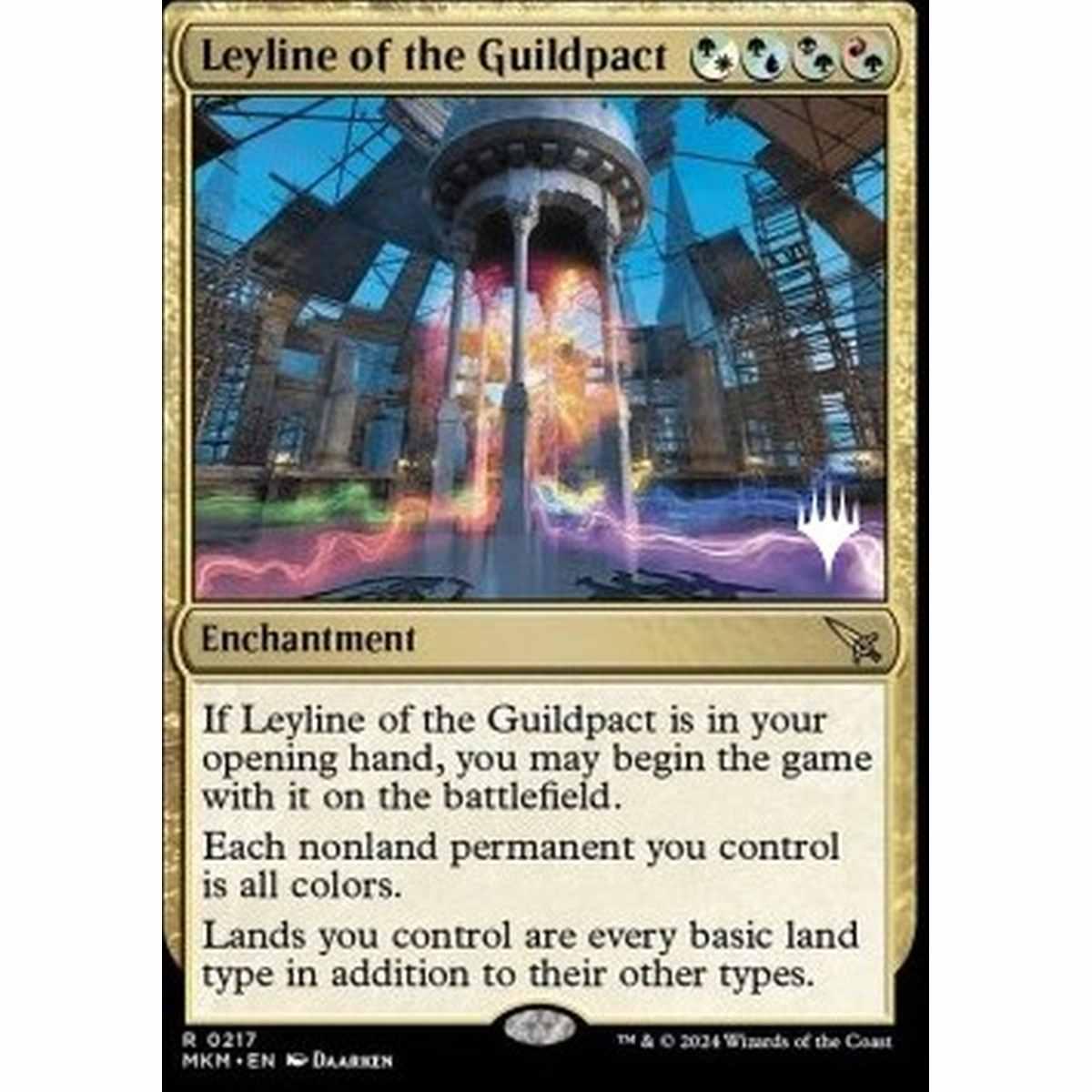 Leyline of the Guildpact (V.2) - Leyline del Patto delle Gilde (V.2) - [PMKM] [NM] [Foil]