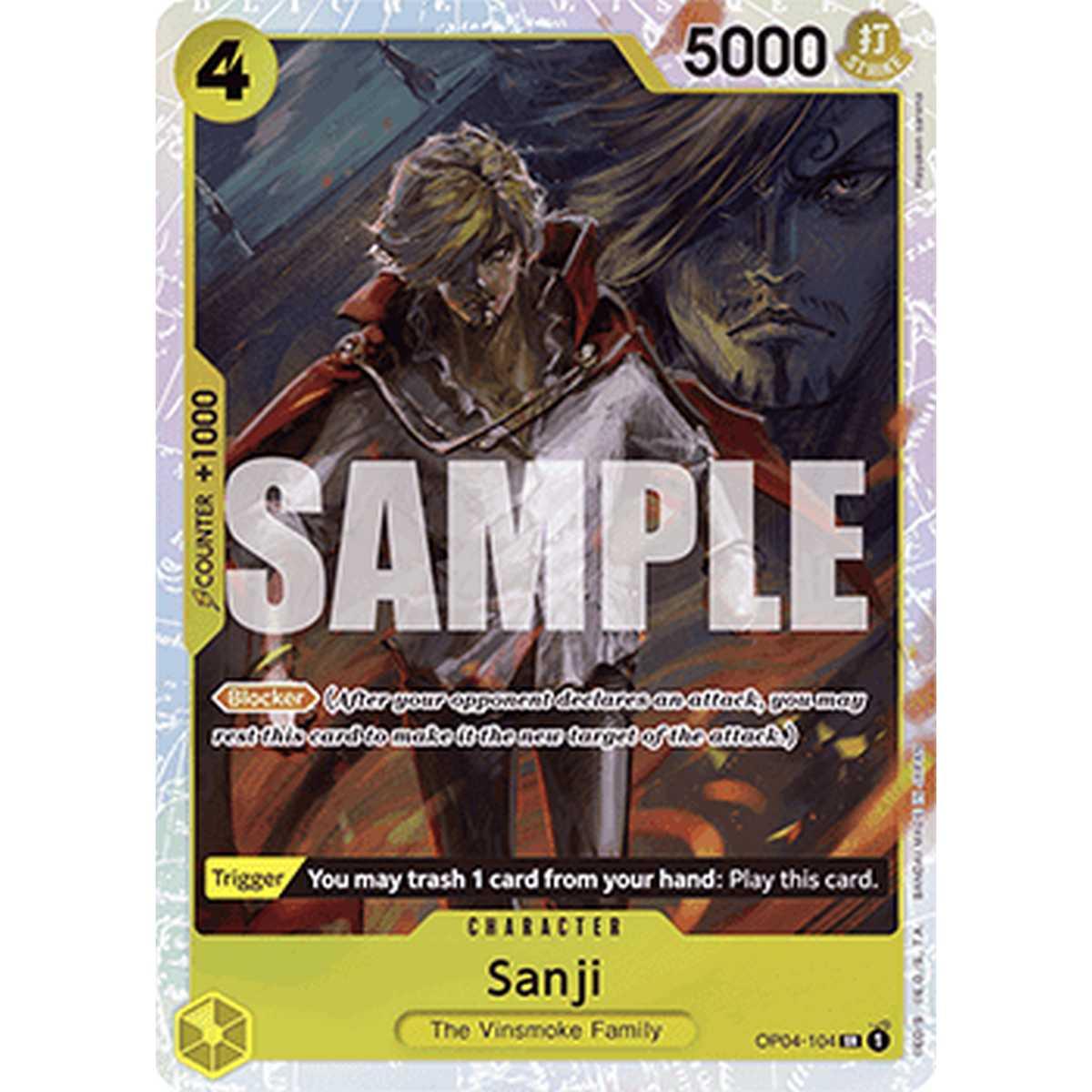 Sanji (OP04-104) (V.1) - Sanji (OP04-104) (V.1) - [PRB01] [NM]