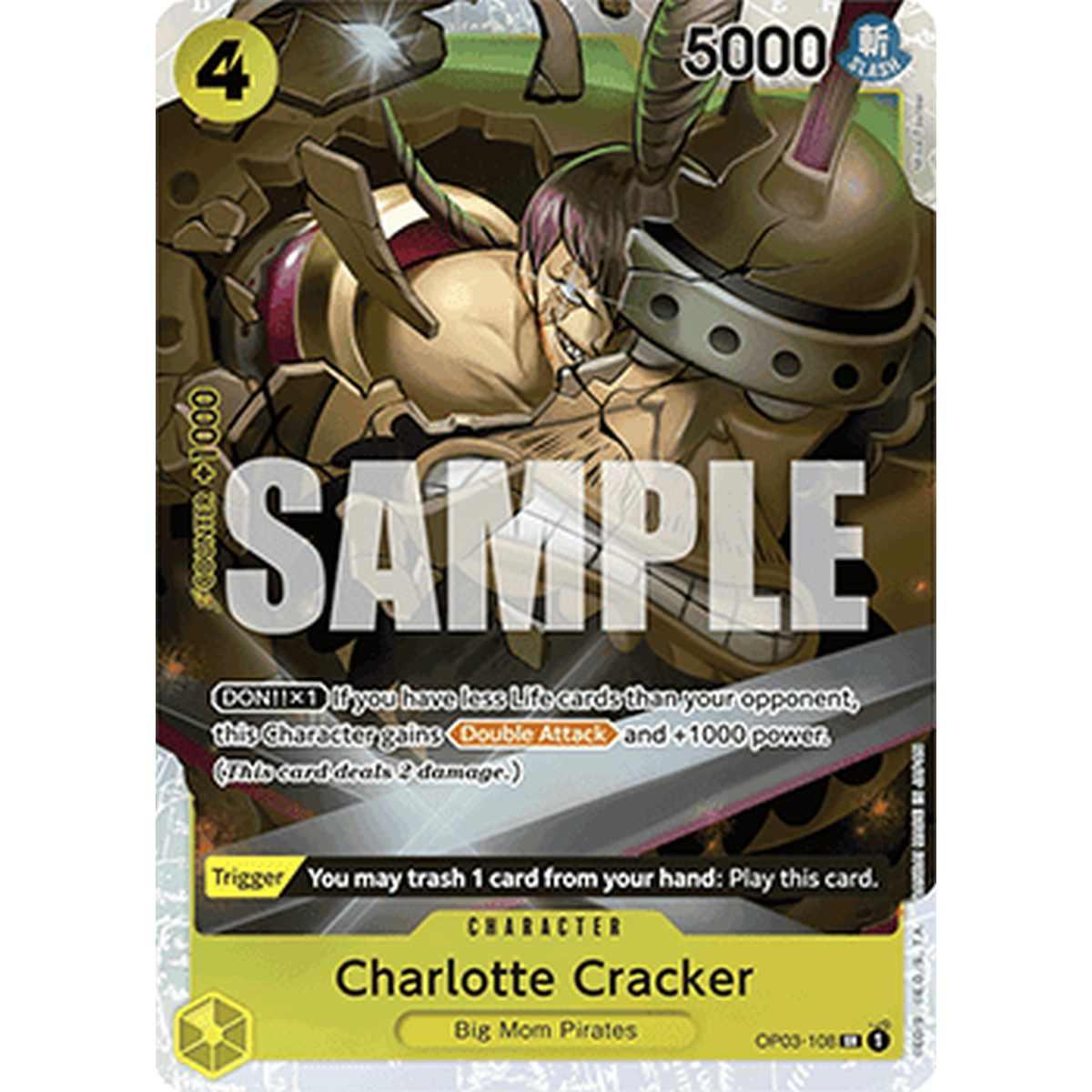 Charlotte Cracker (OP03-108) (V.1) - Charlotte Cracker (OP03-108) (V.1) - [PRB01] [NM]