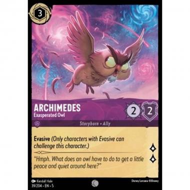 Archimedes - Exasperated Owl - Archimedes - Exasperated Owl - [5SSK] [NM] [Foil]