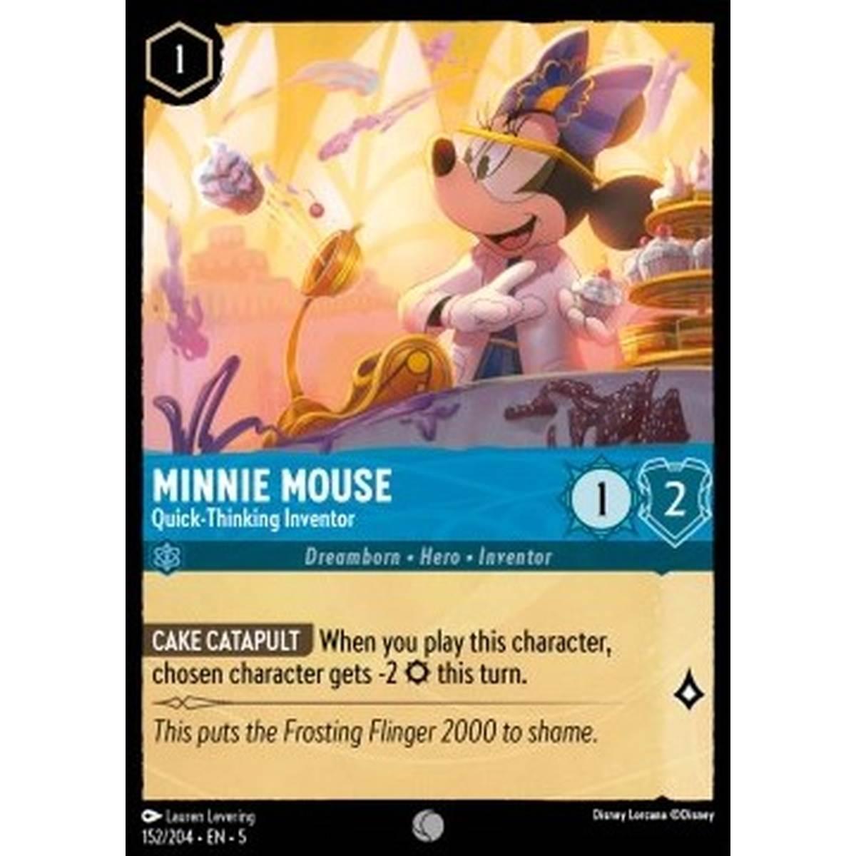 Minnie Mouse - Quick-Thinking Inventor - Minnie Mouse - Quick-Thinking Inventor - [5SSK] [NM] [Foil]