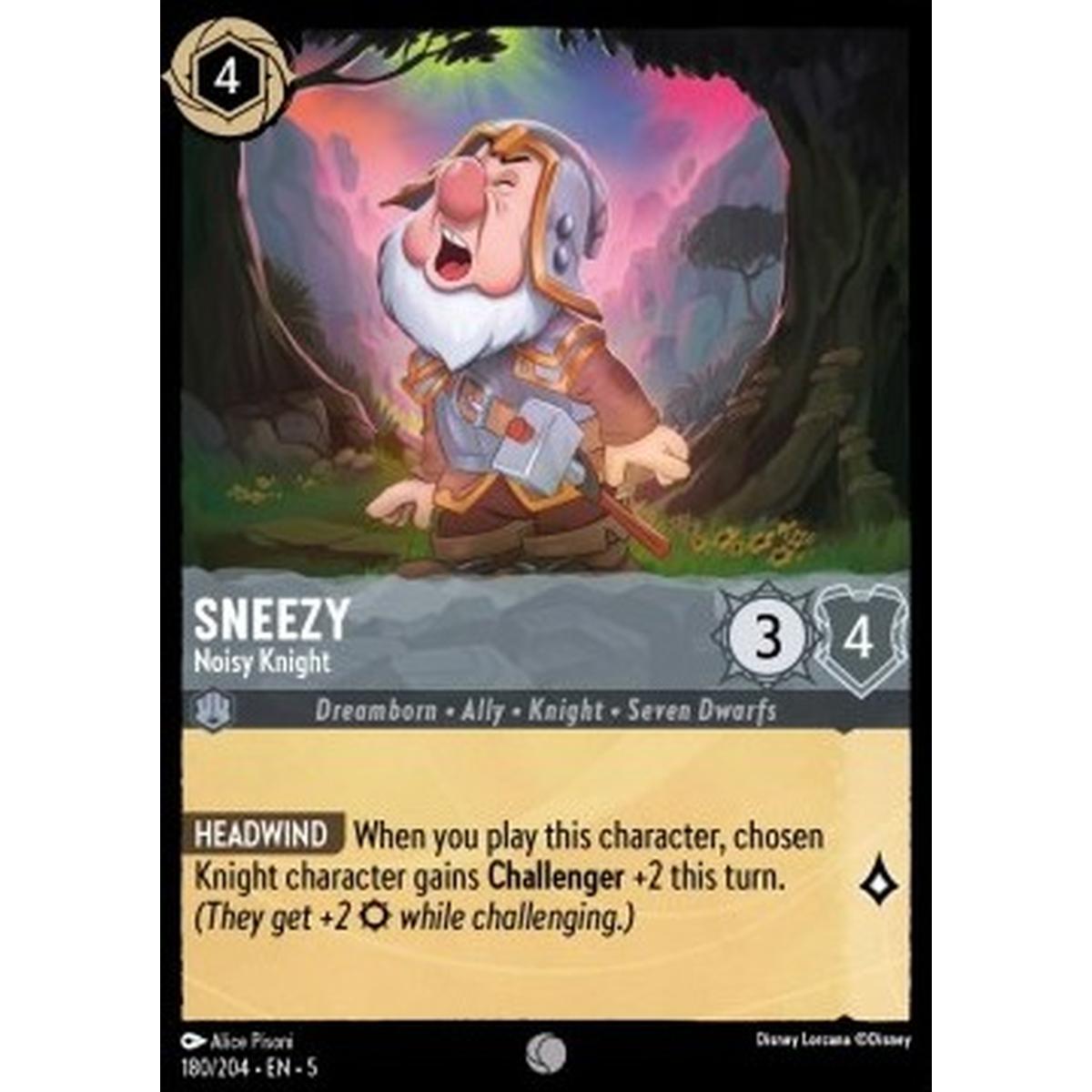 Sneezy - Noisy Knight - Sneezy - Noisy Knight - [5SSK] [NM] [Foil]