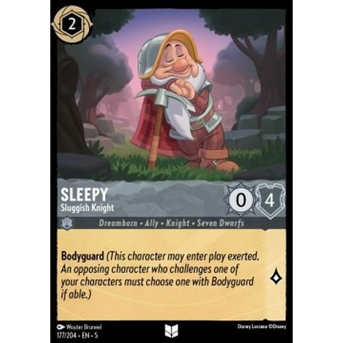 Sleepy - Sluggish Knight - Sleepy - Sluggish Knight - [5SSK] [NM] [Foil]