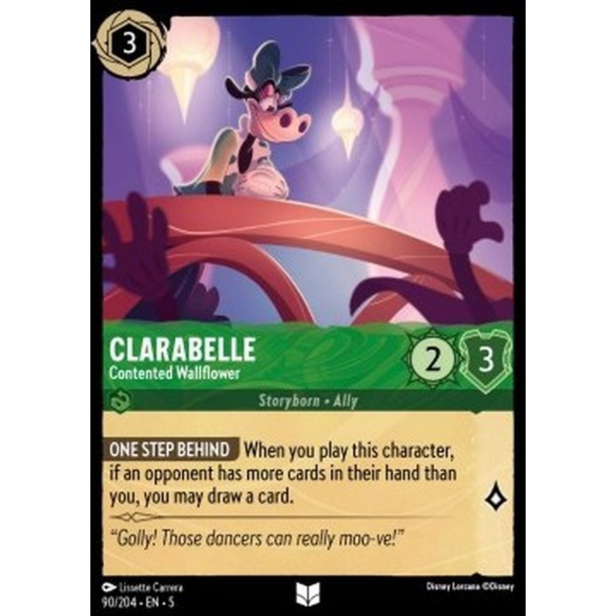 Clarabelle - Contented Wallflower - Clarabelle - Contented Wallflower - [5SSK] [NM] [Foil]