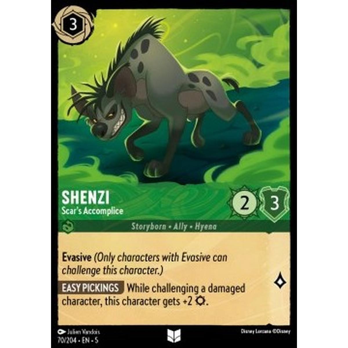 Shenzi - Scar's Accomplice - Shenzi - Scar's Accomplice - [5SSK] [NM] [Foil]