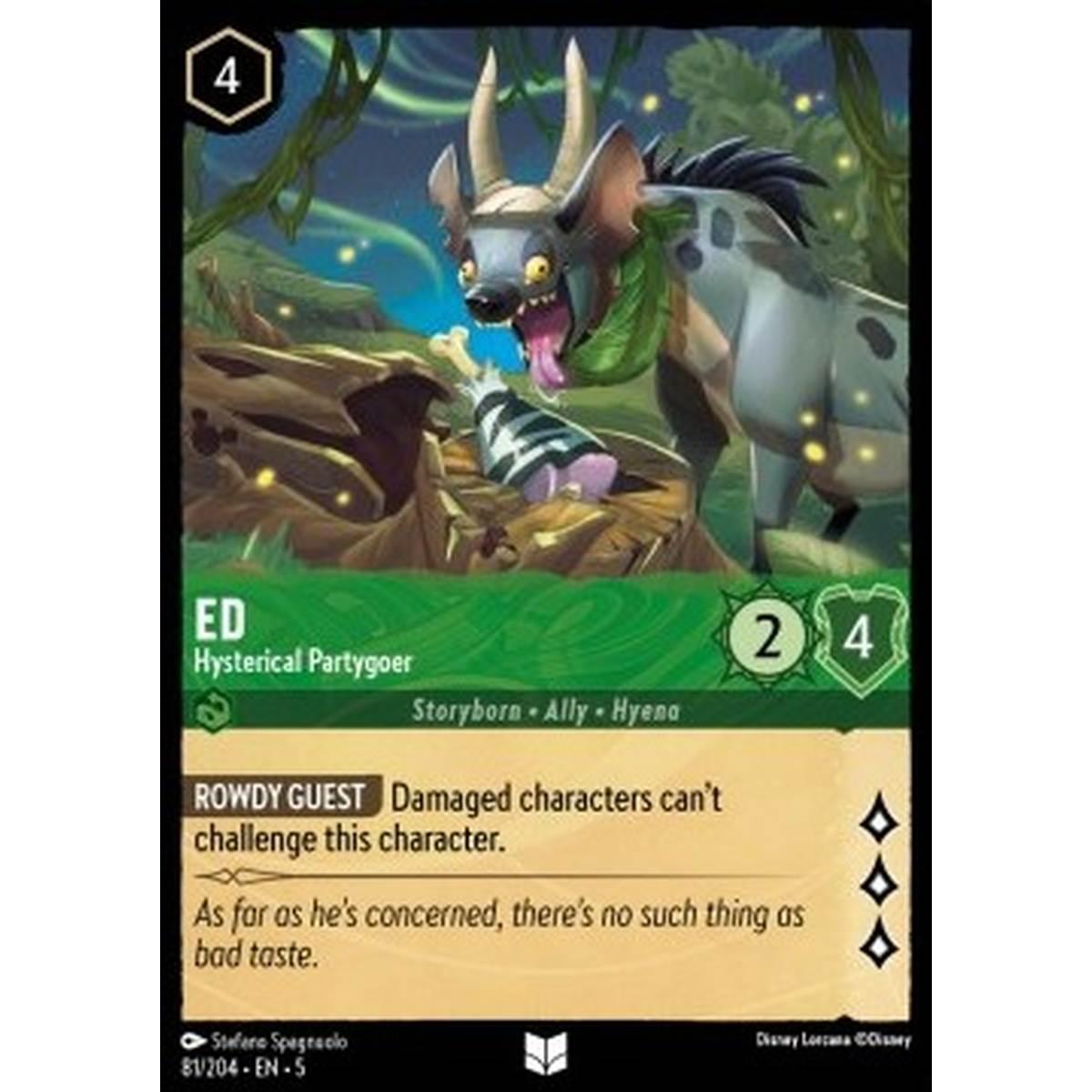Ed - Hysterical Partygoer - Ed - Hysterical Partygoer - [5SSK] [NM] [Foil]
