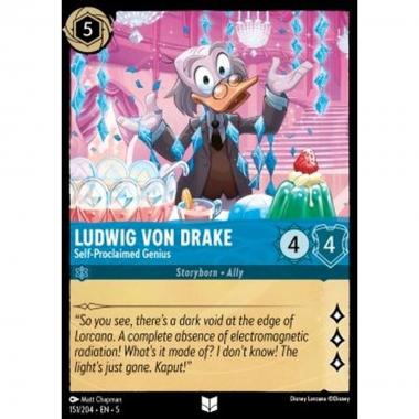 Ludwig von Drake - Self€Proclaimed Genius - Ludwig von Drake - Self€Proclaimed Genius - [5SSK] [NM] [Foil]