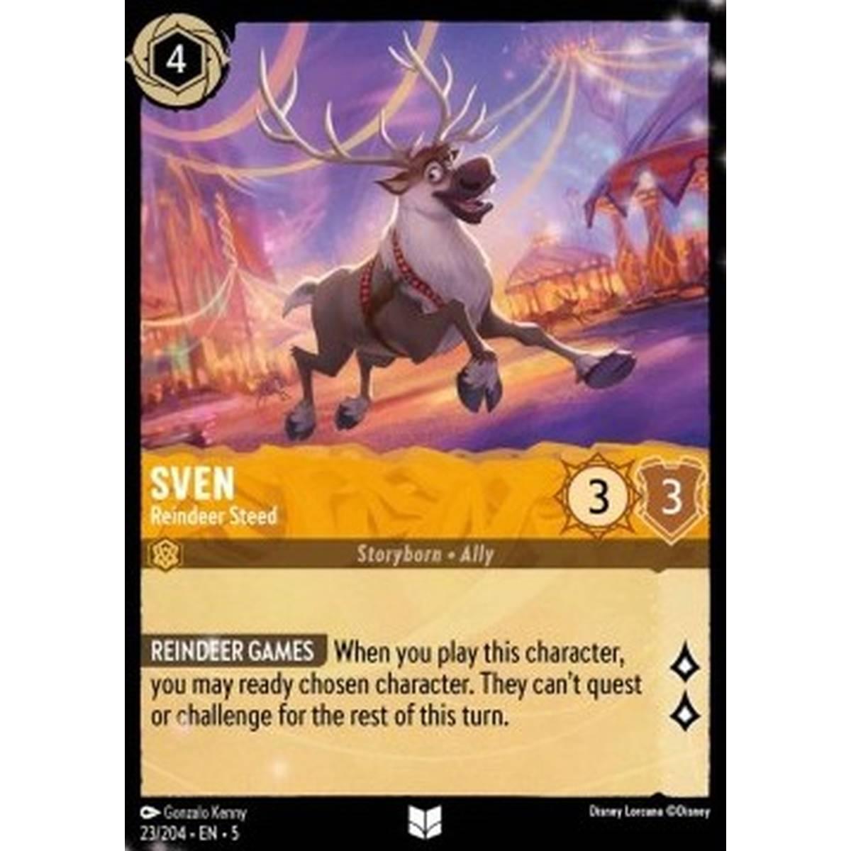 Sven - Reindeer Steed - Sven - Reindeer Steed - [5SSK] [NM] [Foil]
