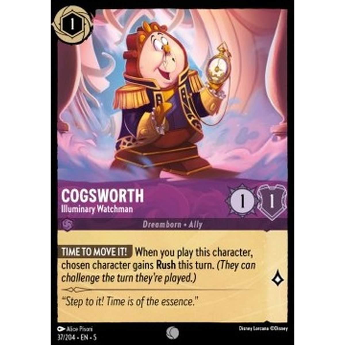 Cogsworth - Illuminary Watchman - Cogsworth - Illuminary Watchman - [5SSK] [NM] [Foil]