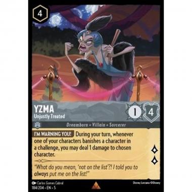 Yzma - Unjustly Treated - Yzma - Unjustly Treated - [5SSK] [NM] [Foil]