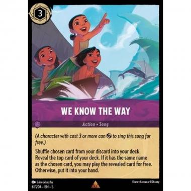 We Know the Way - We Know the Way - [5SSK] [NM] [Foil]