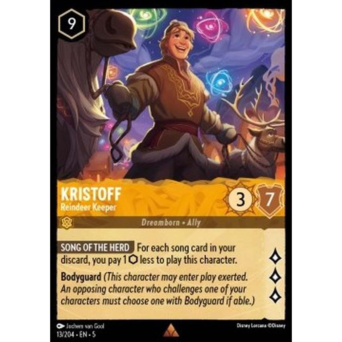 Kristoff - Reindeer Keeper - Kristoff - Reindeer Keeper - [5SSK] [NM] [Foil]