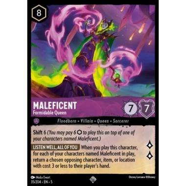 Maleficent - Formidable Queen - Maleficent - Formidable Queen - [5SSK] [NM] [Foil]