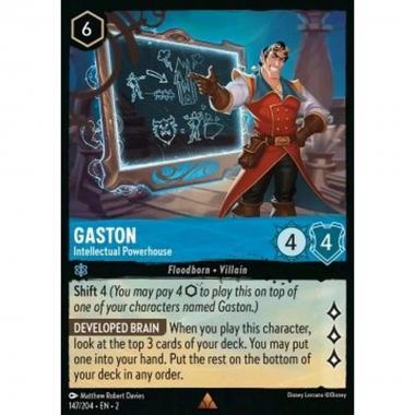 Gaston - Intellectual Powerhouse - Gaston - Intellectual Powerhouse - [2ROF] [NM] [Foil]