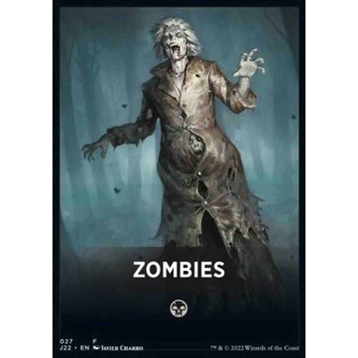 Jumpstart Pack Summary Card: Zombies - Jumpstart Pack Summary Card: Zombies - [J22] [NM]