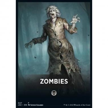 Jumpstart Pack Summary Card: Zombies - Jumpstart Pack Summary Card: Zombies - [J22] [NM]