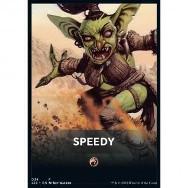 Jumpstart Pack Summary Card: Speedy - Jumpstart Pack Summary Card: Speedy - [J22] [NM]
