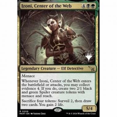 Izoni, Center of the Web (V.2) - Izoni, Esperta nel Tramare (V.2) - [PMKM] [NM] [Foil]