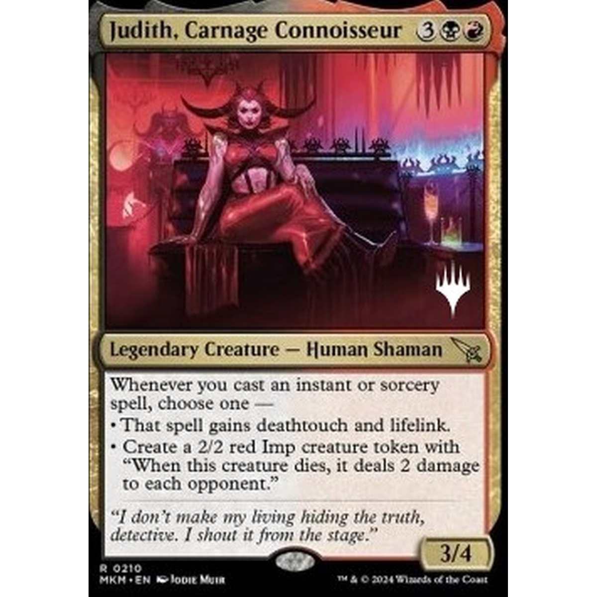 Judith, Carnage Connoisseur (V.2) - Judith, Maestra di Massacri (V.2) - [PMKM] [NM]
