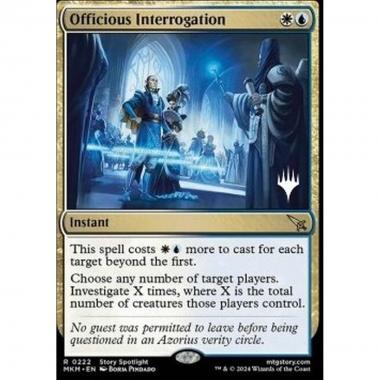 Officious Interrogation (V.2) - Interrogatorio Invadente (V.2) - [PMKM] [NM] [Foil]