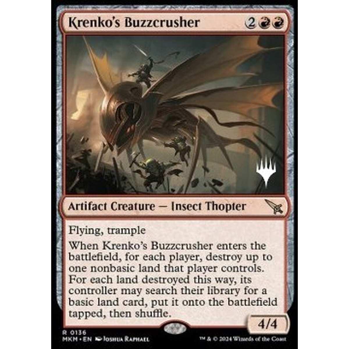 Krenko's Buzzcrusher (V.2) - Ronzammazza di Krenko (V.2) - [PMKM] [NM] [Foil]