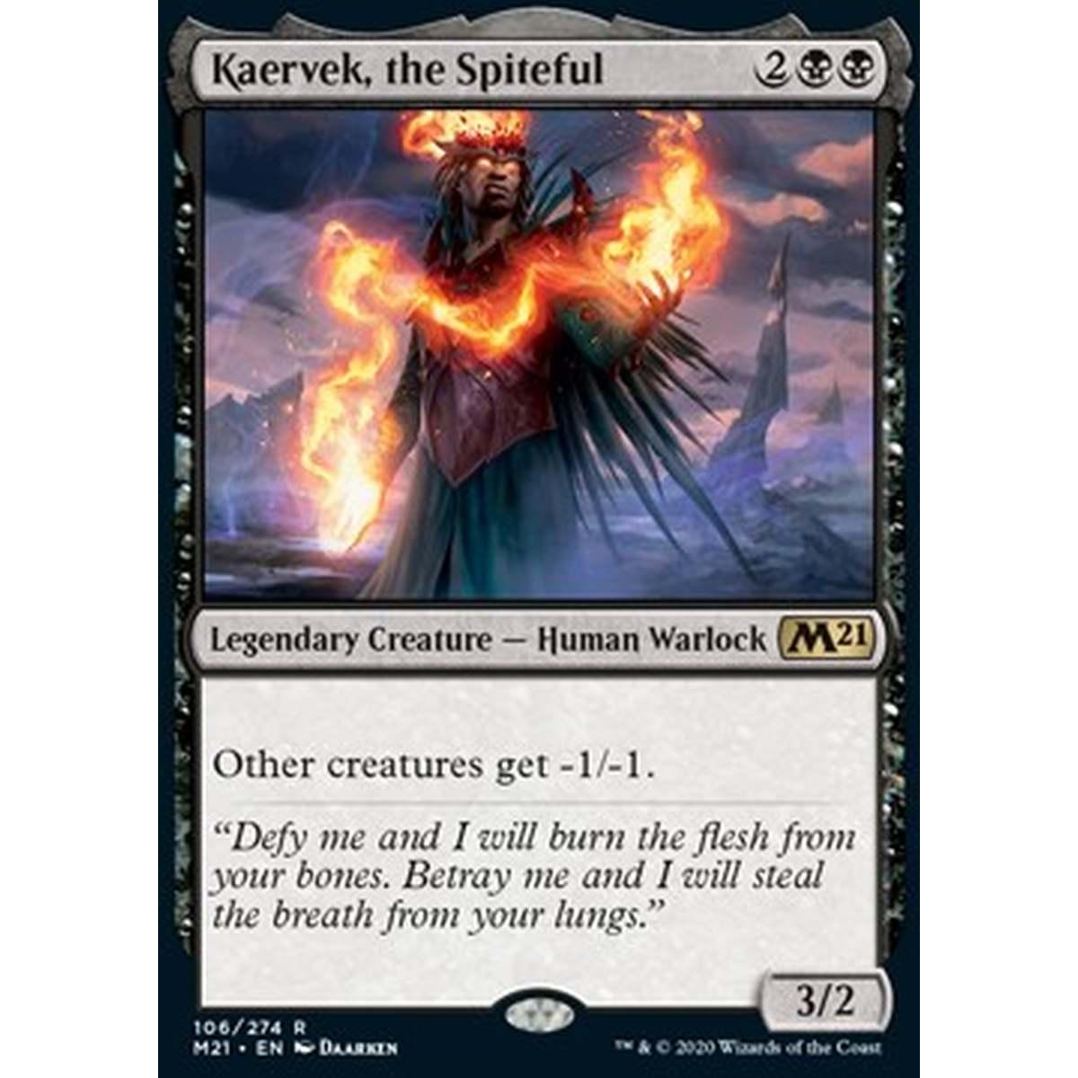 Kaervek, the Spiteful - Kaervek, the Spiteful - [M21] [NM] [Foil]