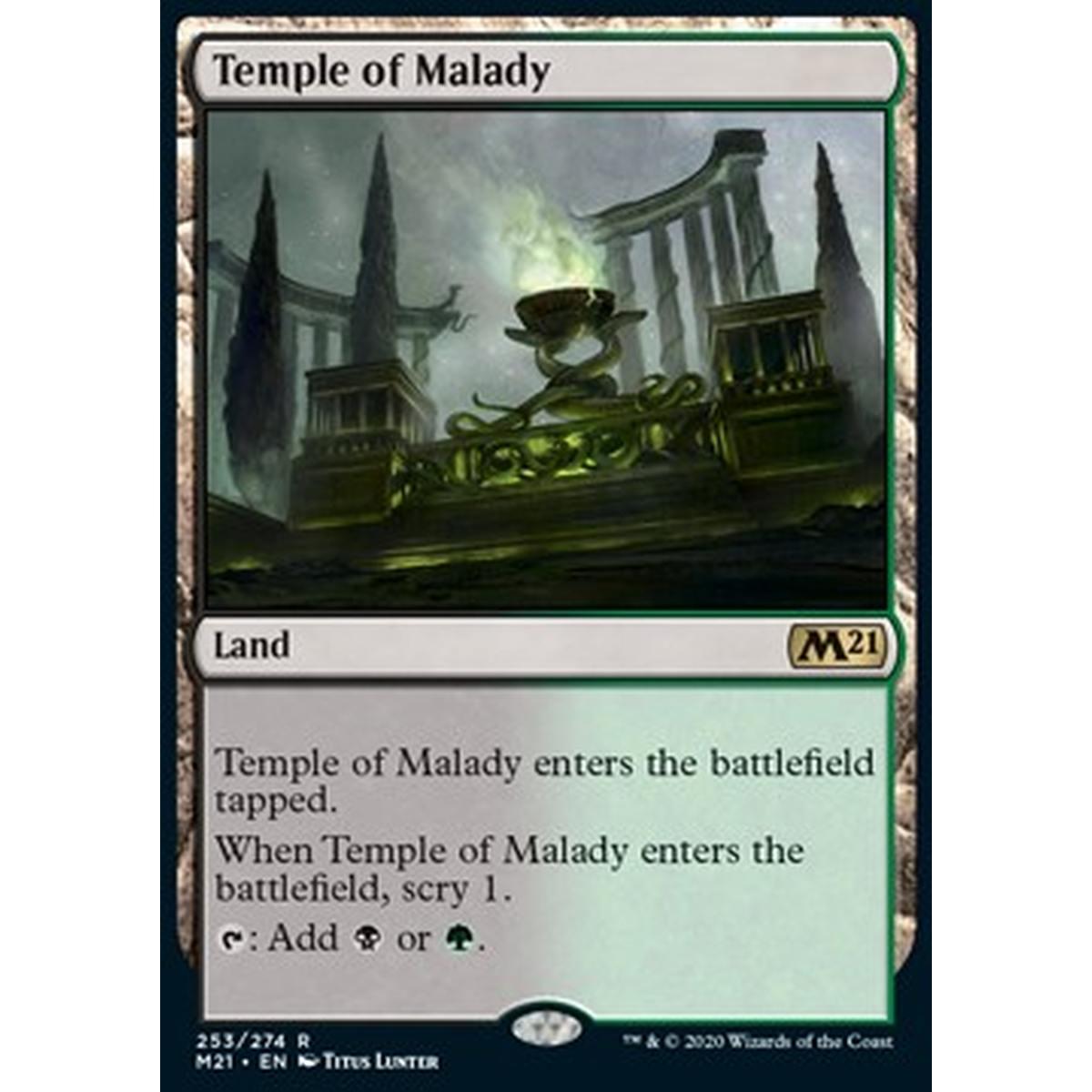 Temple of Malady - Temple of Malady - [M21] [NM]