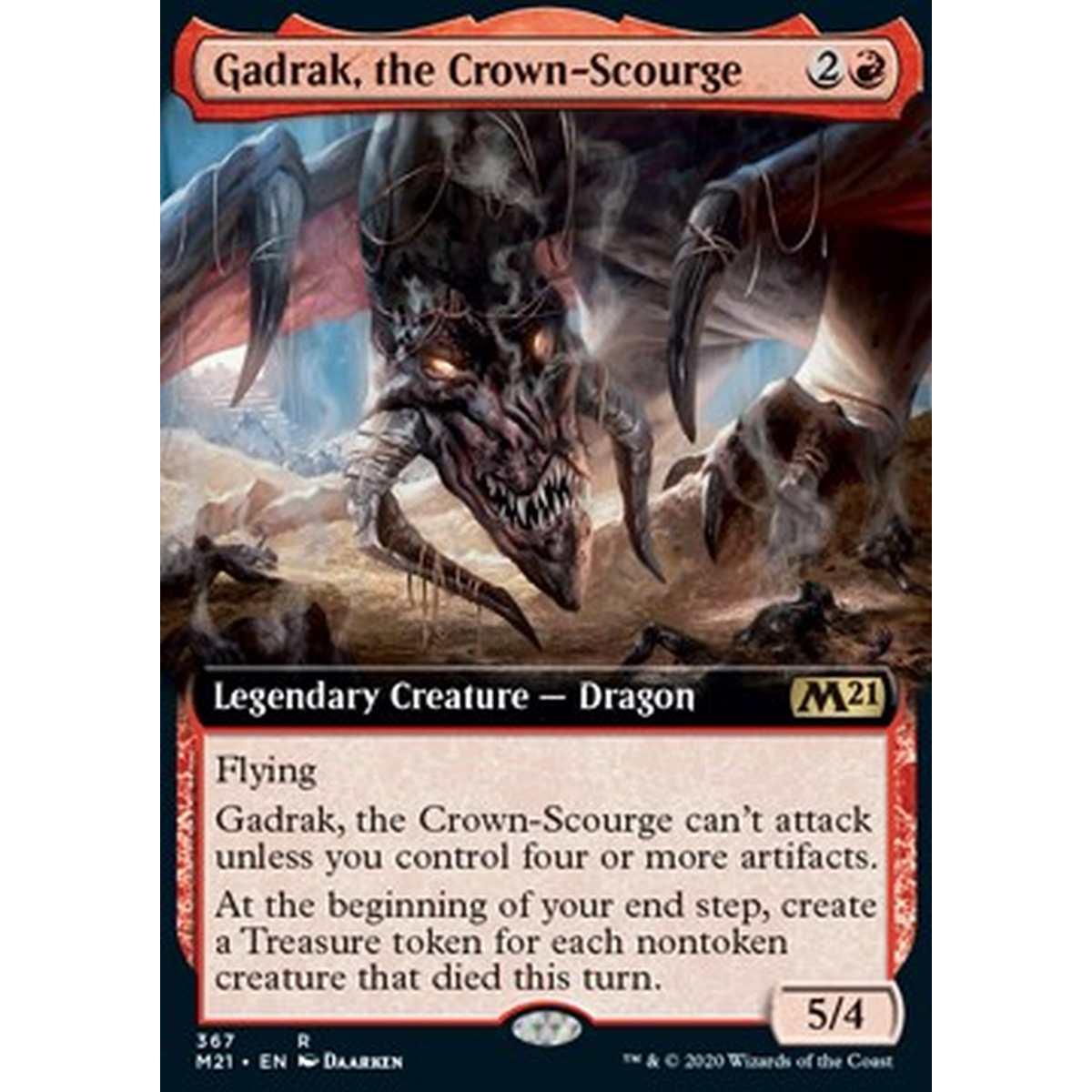 Gadrak, the Crown-Scourge - Gadrak, the Crown-Scourge - [XM21] [NM] [Foil]